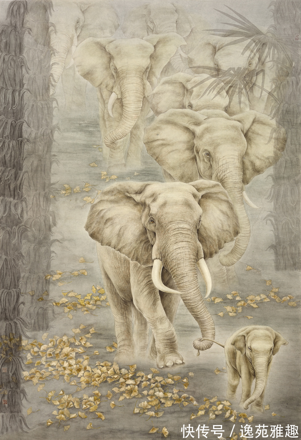 会员$「作品欣赏」淡烟流水画屏幽,女画家崔连文的花鸟作品