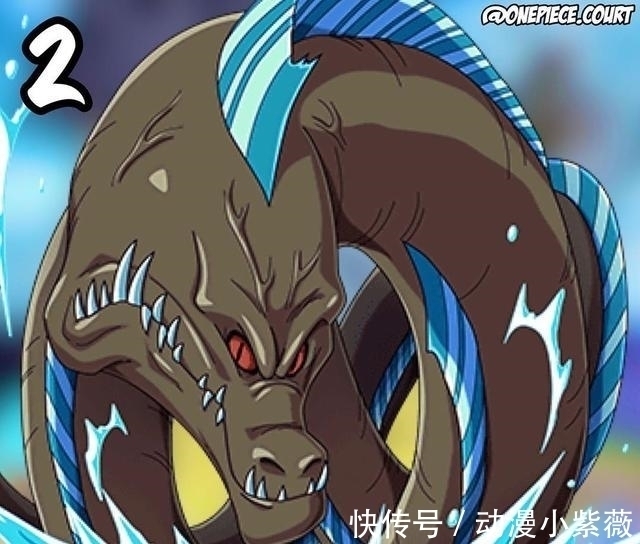 海王类|海贼王中最高大的10个生物,庞岛的人造龙垫底,象主有几万米高