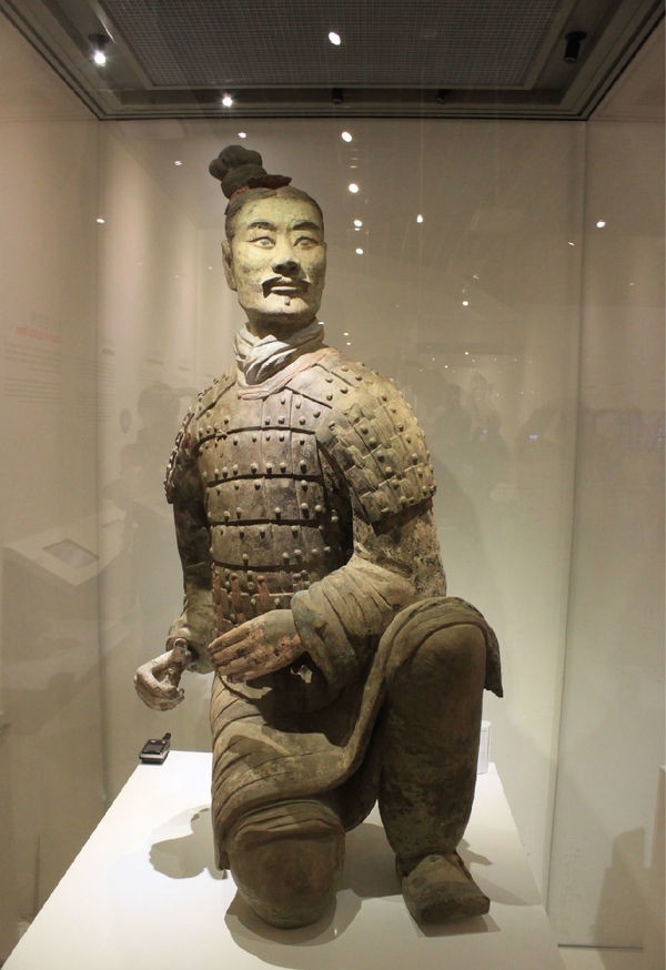 世界|兵马俑出土的绿脸俑到底什么身份?专家猜测是哨探,也就是侦察兵