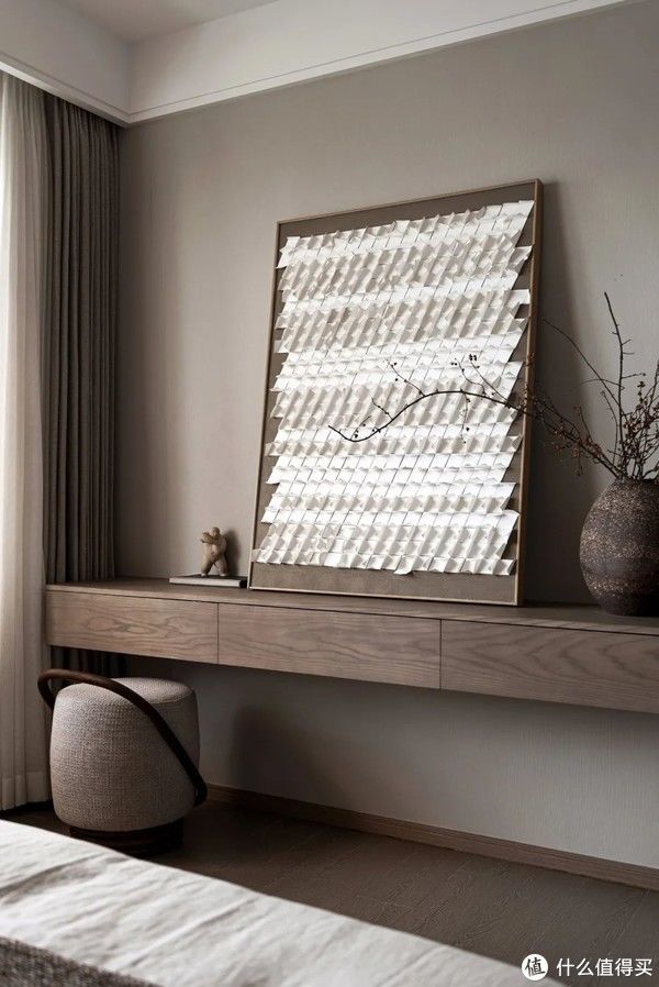 空间|107㎡三室一厅，最美禅意中式风，原木风的家，惊艳了我