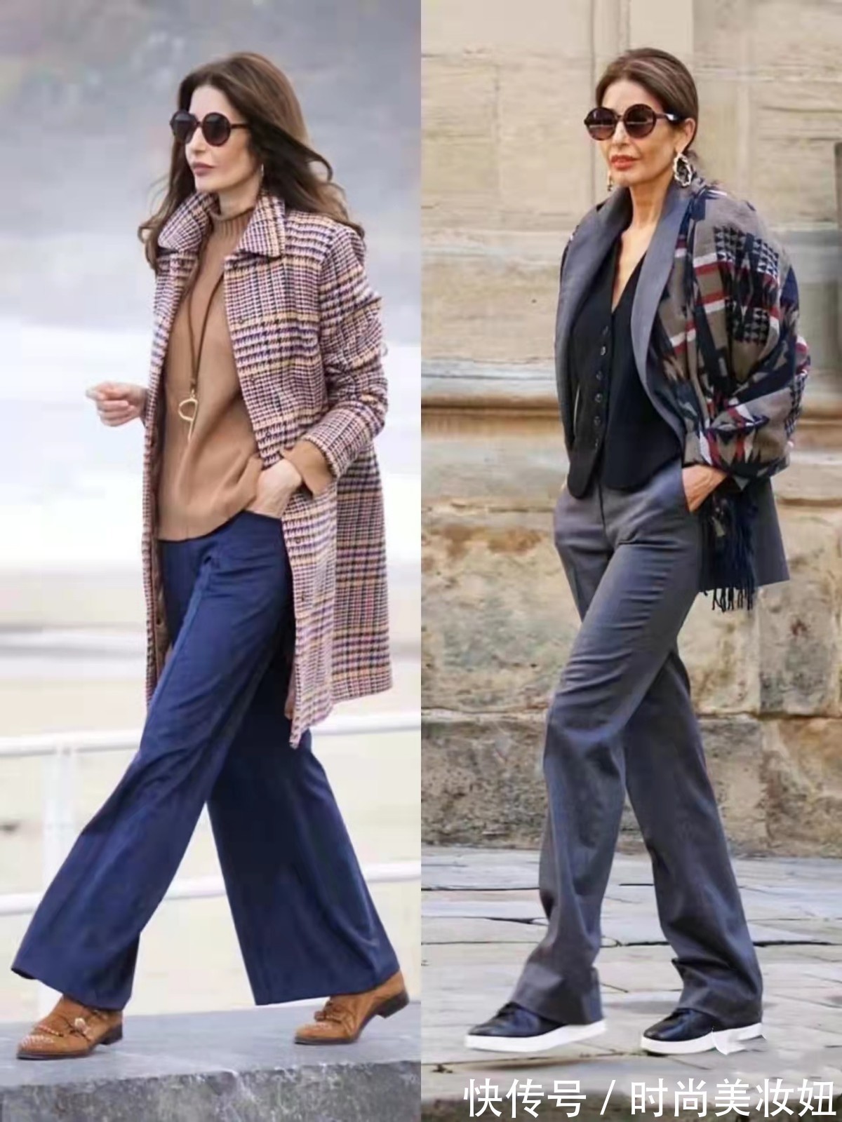 高跟鞋|这才是“无龄感”穿搭,从30岁到60岁都可以,简洁又高级