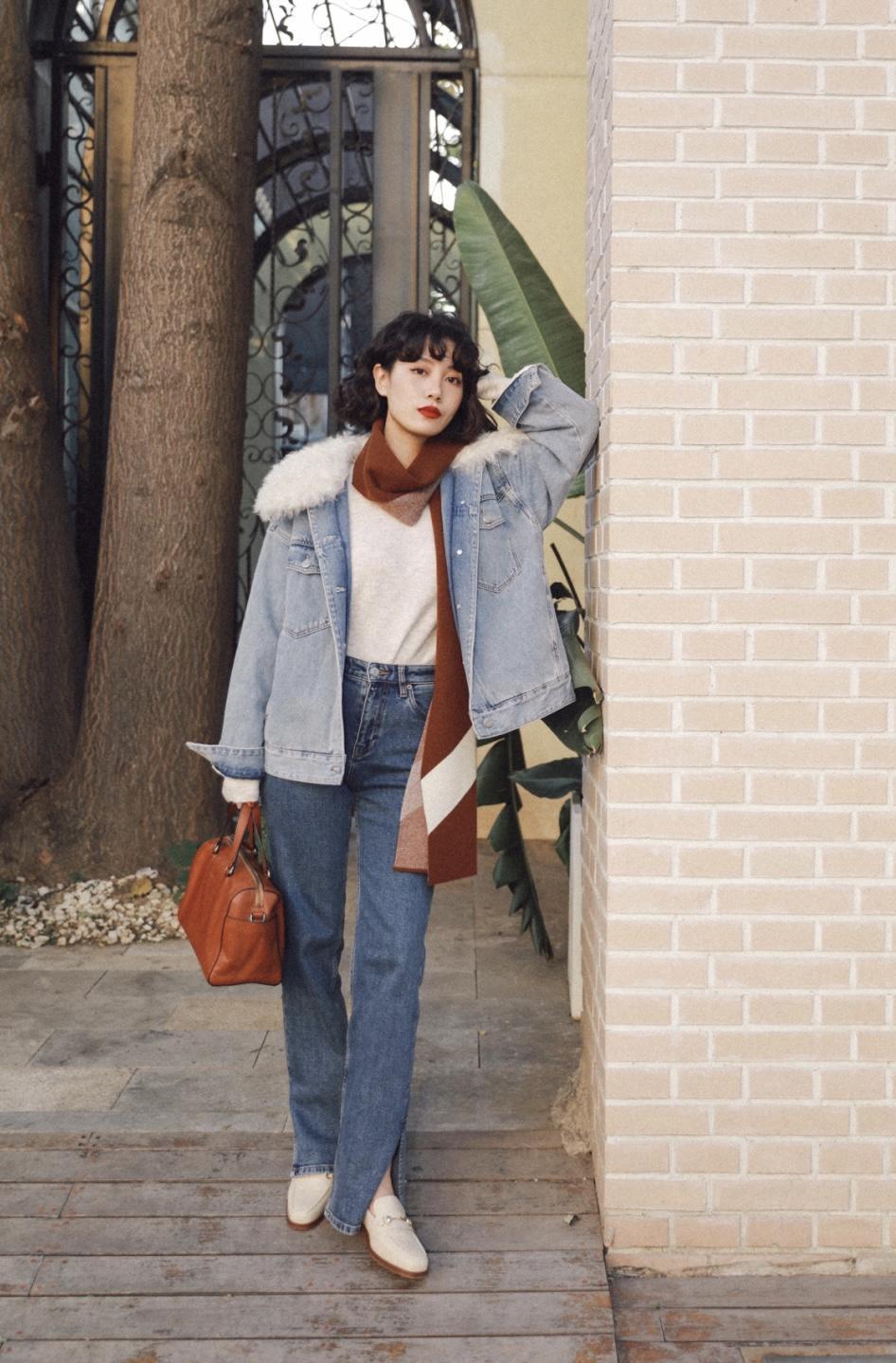 黄色系|冬季想耍帅,就试试“夹克”,又美又飒,160cm小个子也能驾驭