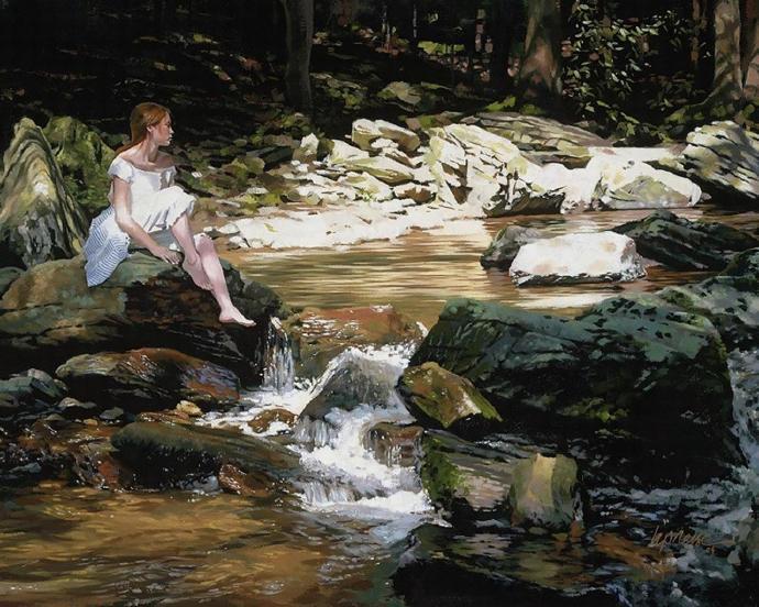 德国@德国女画家Heide E. Presse绘画作品欣赏