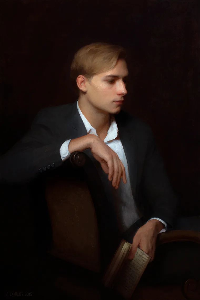 肖像|注入生命的肖像画家 阿德里安的油画作品