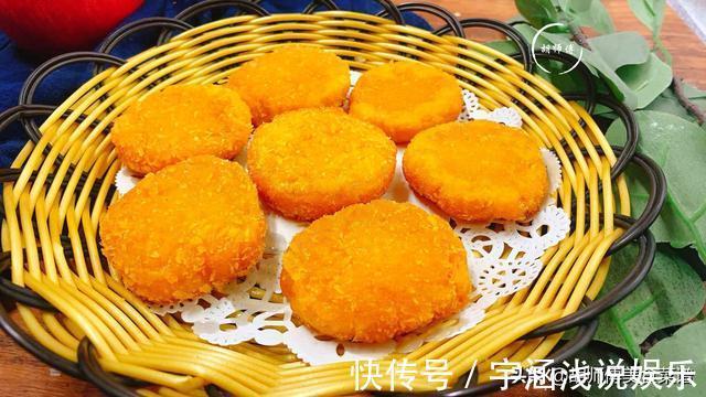 油温|做南瓜饼时,只加糯米粉是大忌!大厨:牢记3点,南瓜饼更香更软