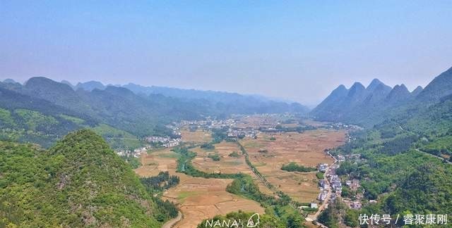 峰林|贵州的这个景区，峰林成片，田园风光，风景可媲美桂林