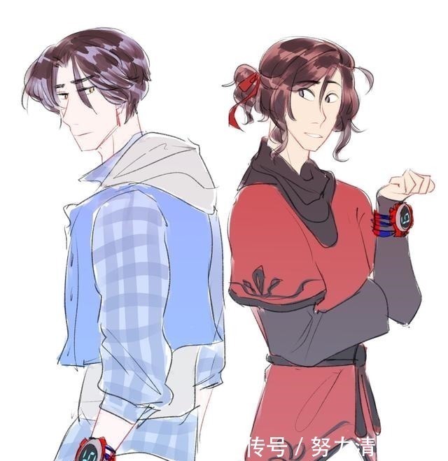 太太们@海外版的“魔道祖师”国风相差有点大,但画风好像都能接受