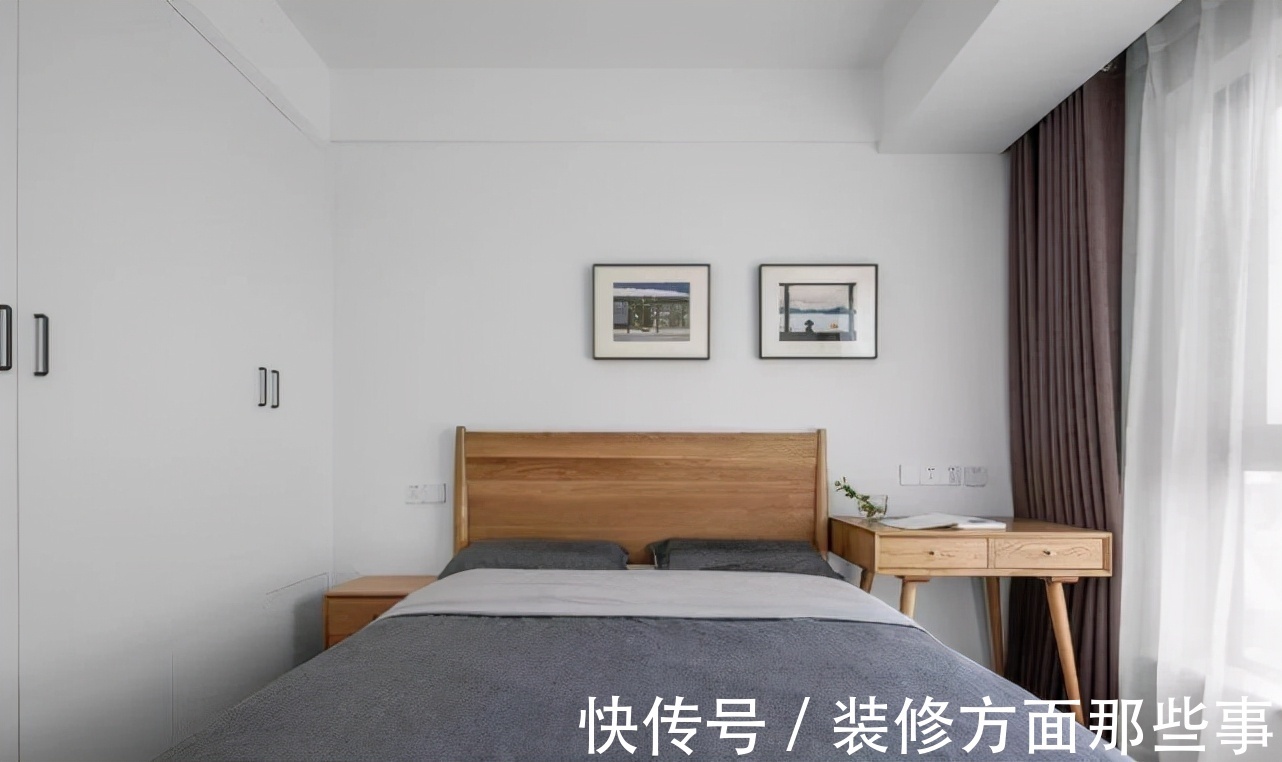 刚需型|95平三居室温馨清简的配色，为四口之家打造舒适的刚需型住宅