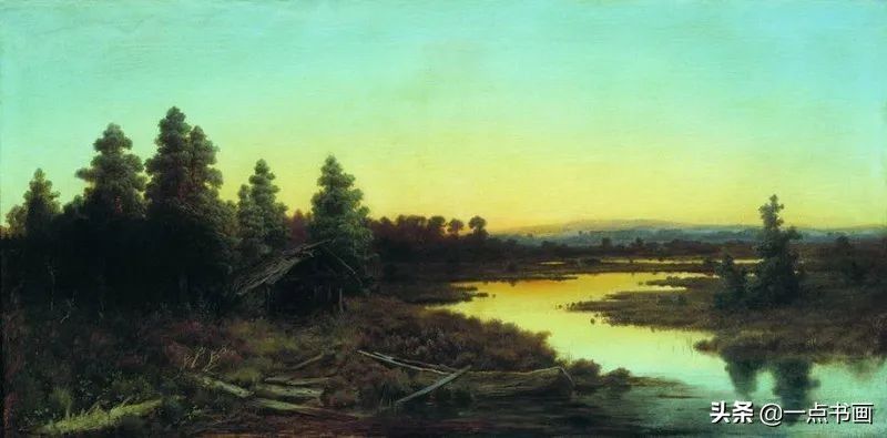 列夫·！光色优美的俄罗斯风景油画，如此迷人美丽