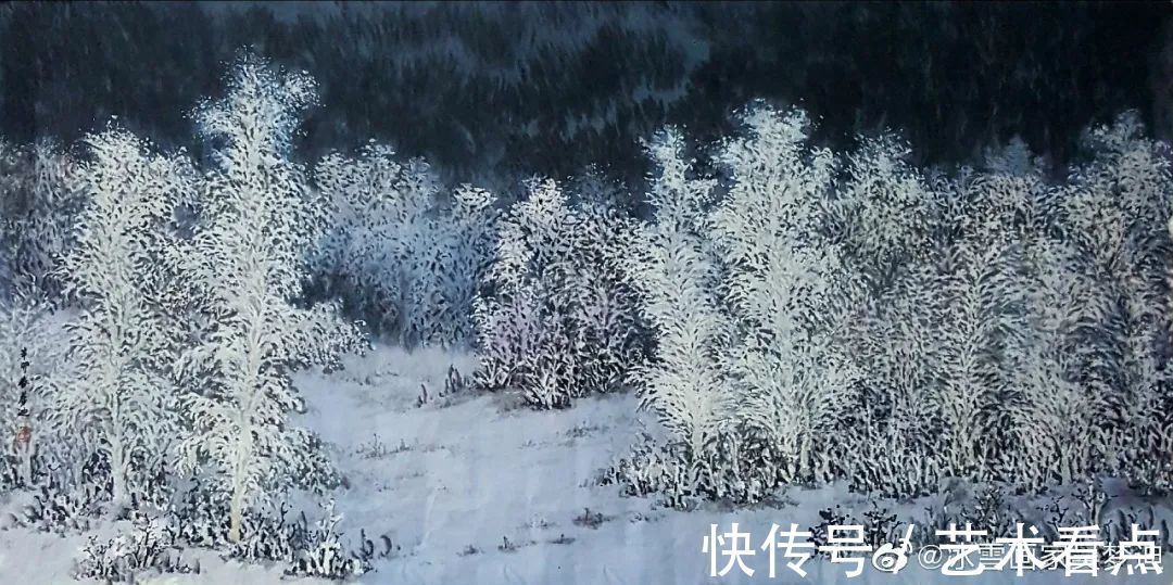 冰雪|水墨氤氲与冰雪冷逸