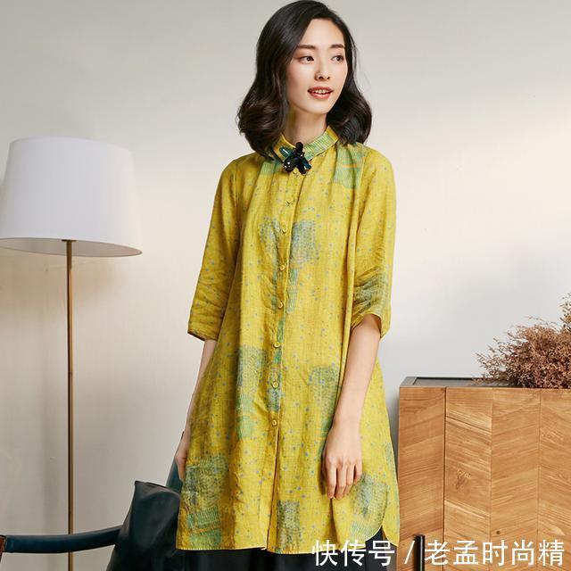 天丝 知性的衬衫连衣裙,既能单穿又可以当小外套,我最喜欢第5款