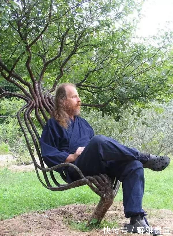 椅子|头一次见这样子的家具,全身上下没有一颗螺丝,生产一把要10年