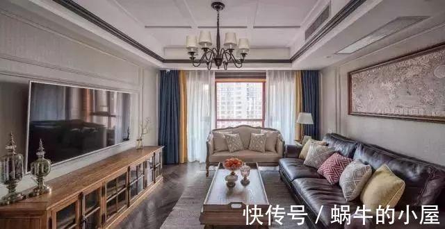 美式|140平美式三居，老公坚持阳台装折叠门、设吧台，太漂亮实用了