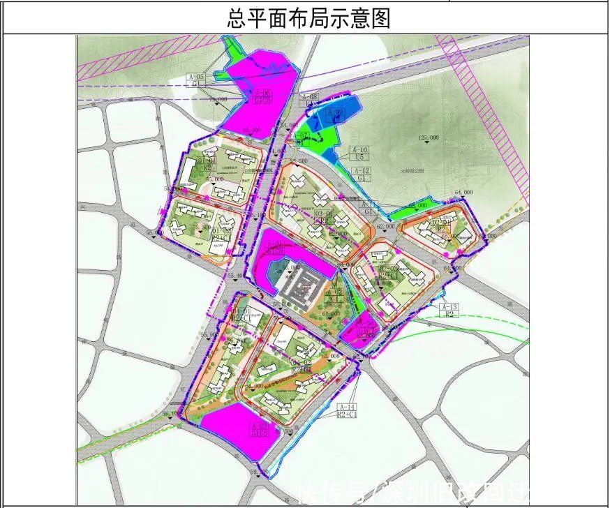 旅馆业|深圳横岗茂盛村旧改专规公示：建面97万平社区，配建两所9年学校
