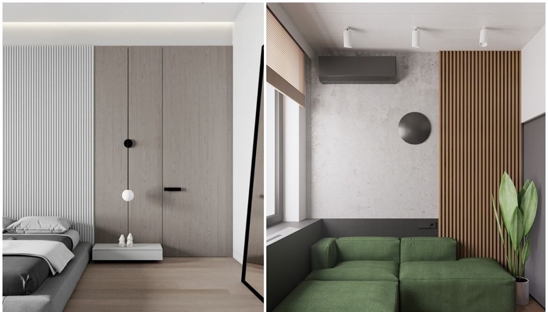 墙面|再装修不做繁复造型,把钱花在木饰面上,低调不过时,强调100遍