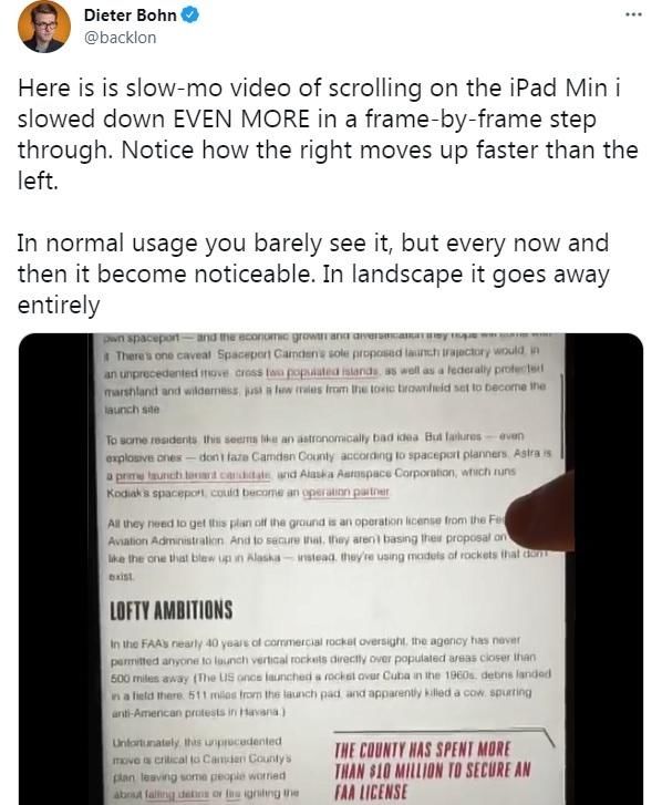 verge|苹果又一产品暴露致命缺陷，这次是iPad mini 6