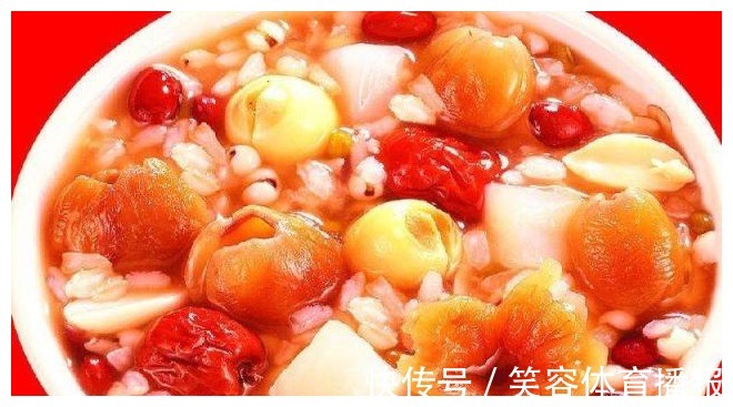 八宝粥|集八种材料熬制而成的粥，每周喝两次，让你气色红润有光泽！