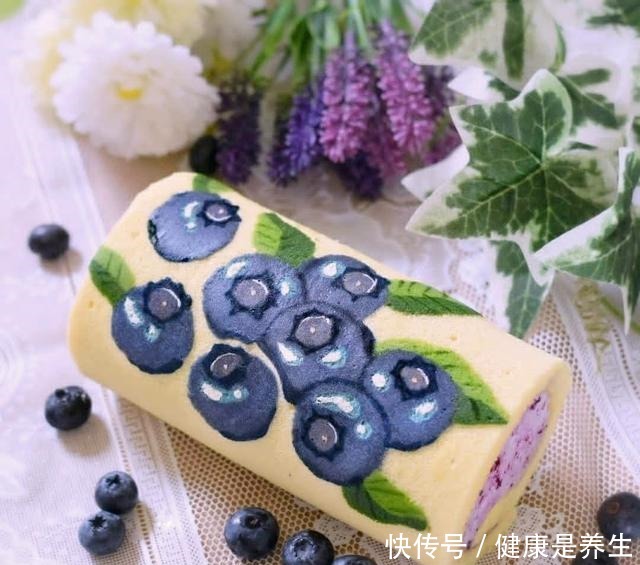 不忍下口的彩绘蛋糕卷,治愈你的小情绪!