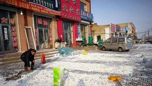 东北|东北人雪天“晒”饺子,场面格外壮观,南方人不解:不脏吗?