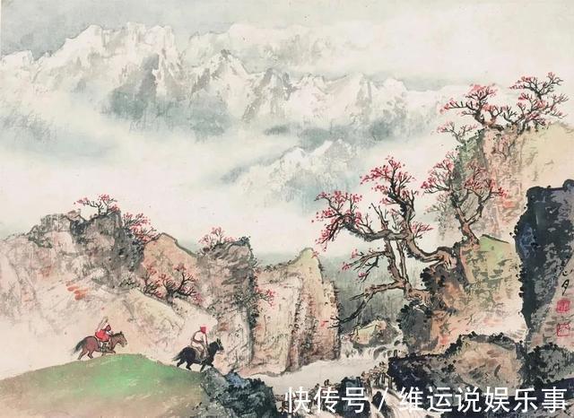 关山月@岭南画派不只画南方的花花草草也有北方的山山水水