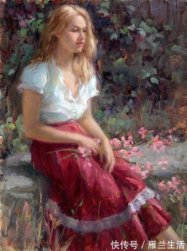 油画作品&美国艺术家的人体油画,技巧娴熟,细腻逼真