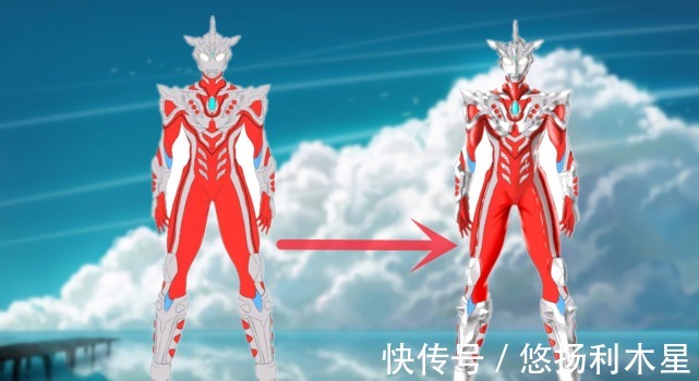 灵感|奥特曼粉丝自制原创形态,融合3位奥特曼的力量,灵感来自哉阿斯