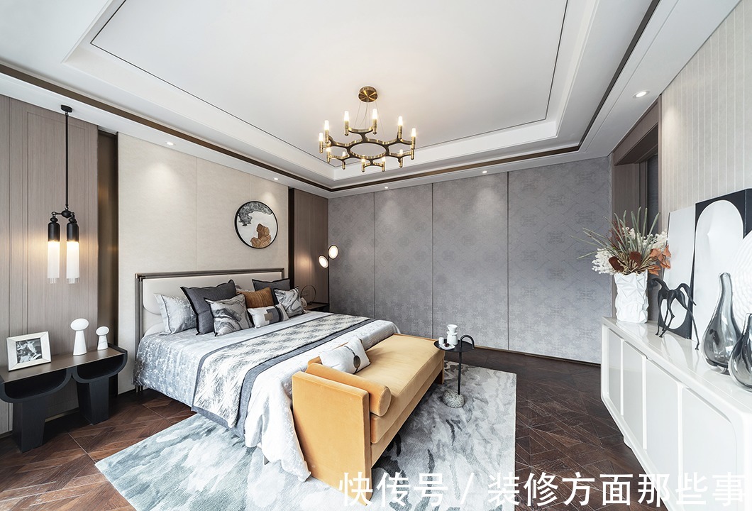 现代风|174平现代风别墅设计,自然的元素在室内空间无限蔓延