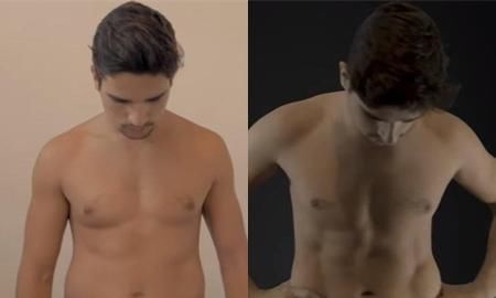 瑜伽垫|小哥挑战在1个月内,做10000个仰卧起坐,看健身结果