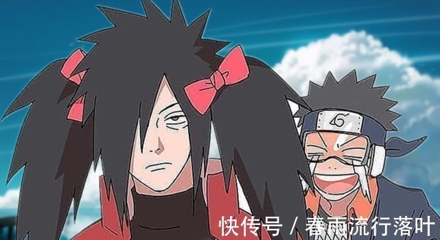 漫迷|火影带土帮斑爷扎马尾,见到自己双马尾形象,斑满脸嫌弃