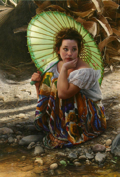 写实主义！意大利超写实画家│达菲·谢里登(Duffy Sheridan) 肖像画