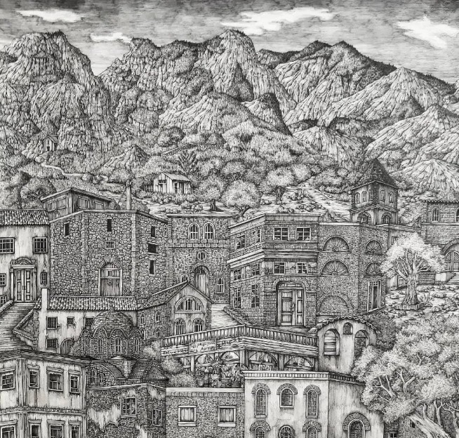 olivia@全球最“抠”美女画家,用一支2元针管笔惊艳世界