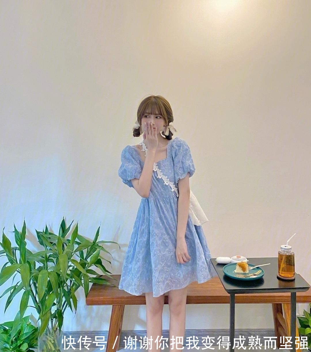 田园风|这才是夏日“萝莉风”穿搭,特别是各种麻花辫,浪漫又有田园风