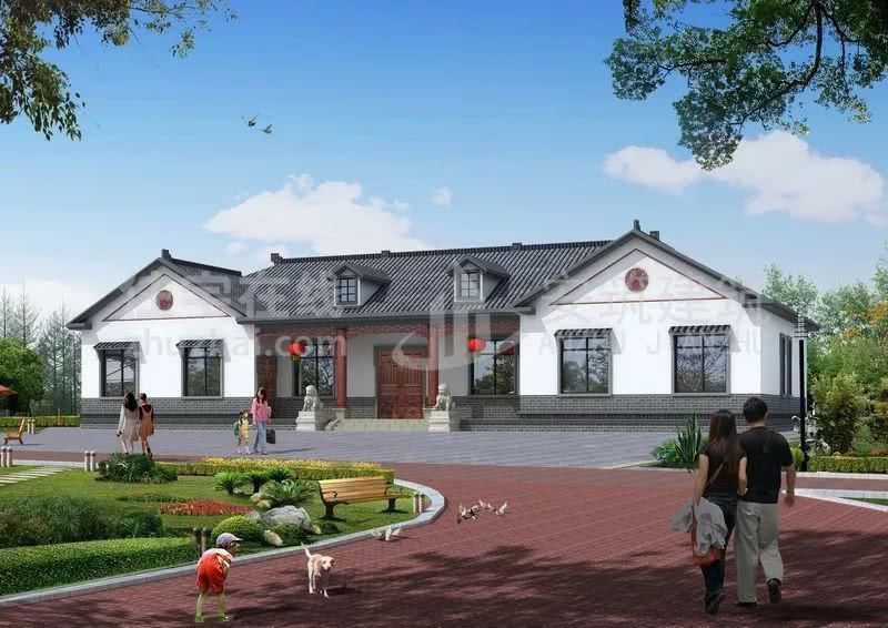 编号|28套一层农村别墅合集，一栋比一栋精美，哪套最得你欢心？