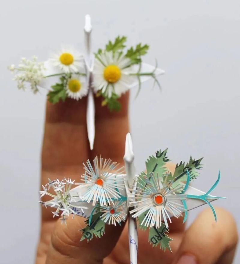 灵感$抑郁小哥把一只2毛钱的千纸鹤折成了我买不起的样子,不但病好了还年入百万