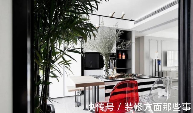 浅灰色调|131平现代艺术为基础,美式风格为辅三居室,令生活愈加有滋有味