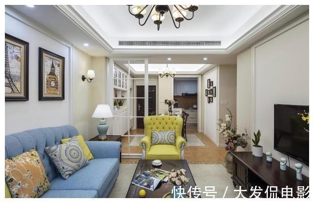 美式|68㎡一人居,清新美式风,简单纯粹的设计,快来围观!