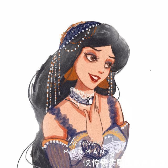 愛洛公主|“經典款洛麗塔”穿身上,迪士尼公主秒變溫柔風,艾莎都丟了霸氣