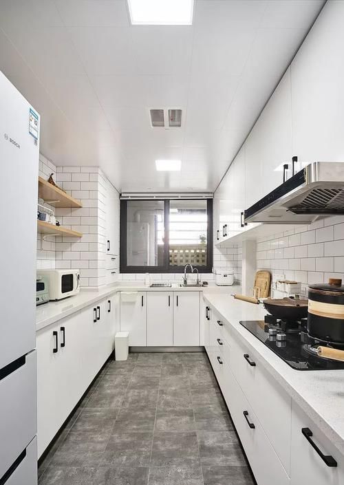 打通|120㎡两房两卫,餐厨客空间打通,5.6W打造原木居酒屋