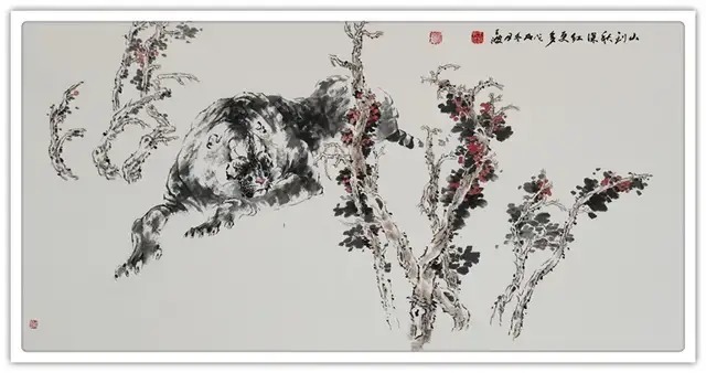 贺岁#【名家贺岁】书画家王波:2022虎年新春特刊