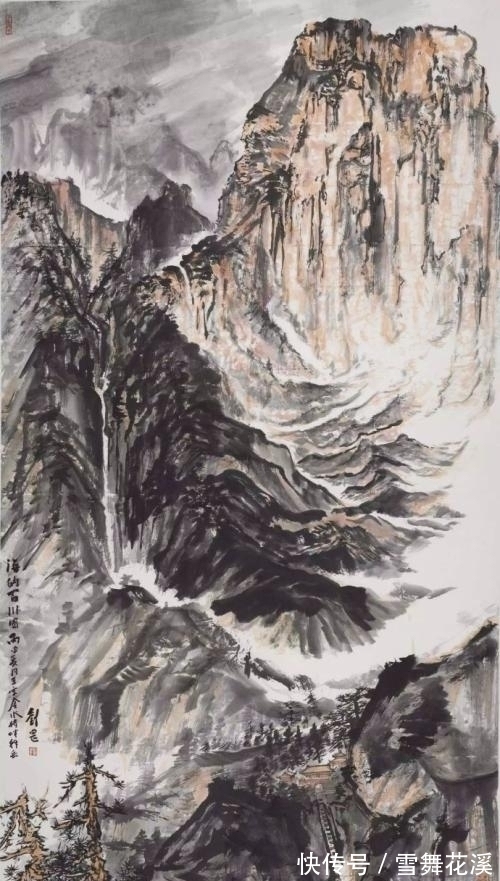 昏晓!用水墨为泰山存照立传——评著名画家刘罡泰山主题系列山水画