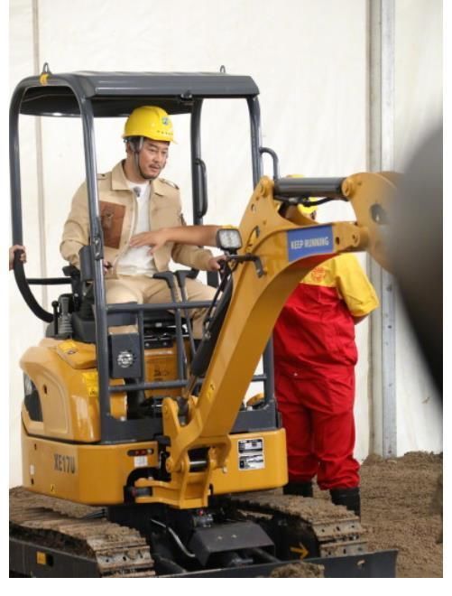 跑男全员开挖掘机路透出炉！Baby呆萌，白鹿专业，林一氛围感绝了