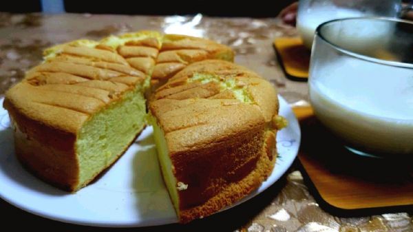 蛋清|8寸戚风蛋糕