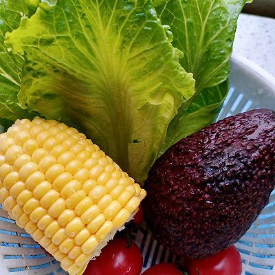 小番茄|黑椒鸡胸肉果蔬沙拉