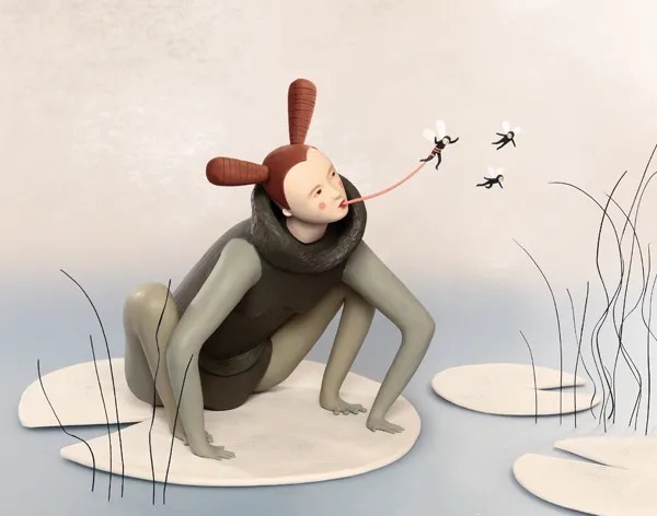 口吐芬芳|黏土艺术设计,太高级了!