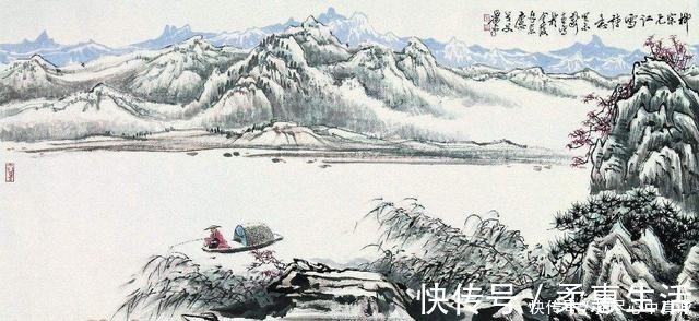 杜荀鹤&杜荀鹤《溪兴》,一人一舟,放任中流,自在自在