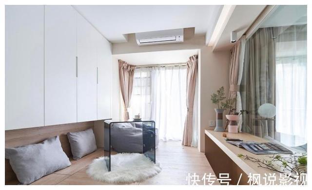 小户型|这是我见过最通透的小户型设计,高颜值+强收纳,无限放大的64㎡!