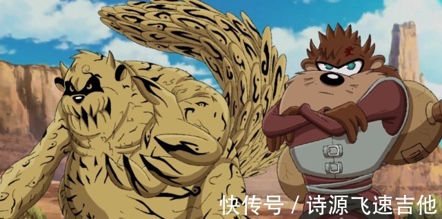 粉红豹|尾兽和人柱力变成动物角色，我爱罗狡猾，七尾化身数码宝贝太搭了