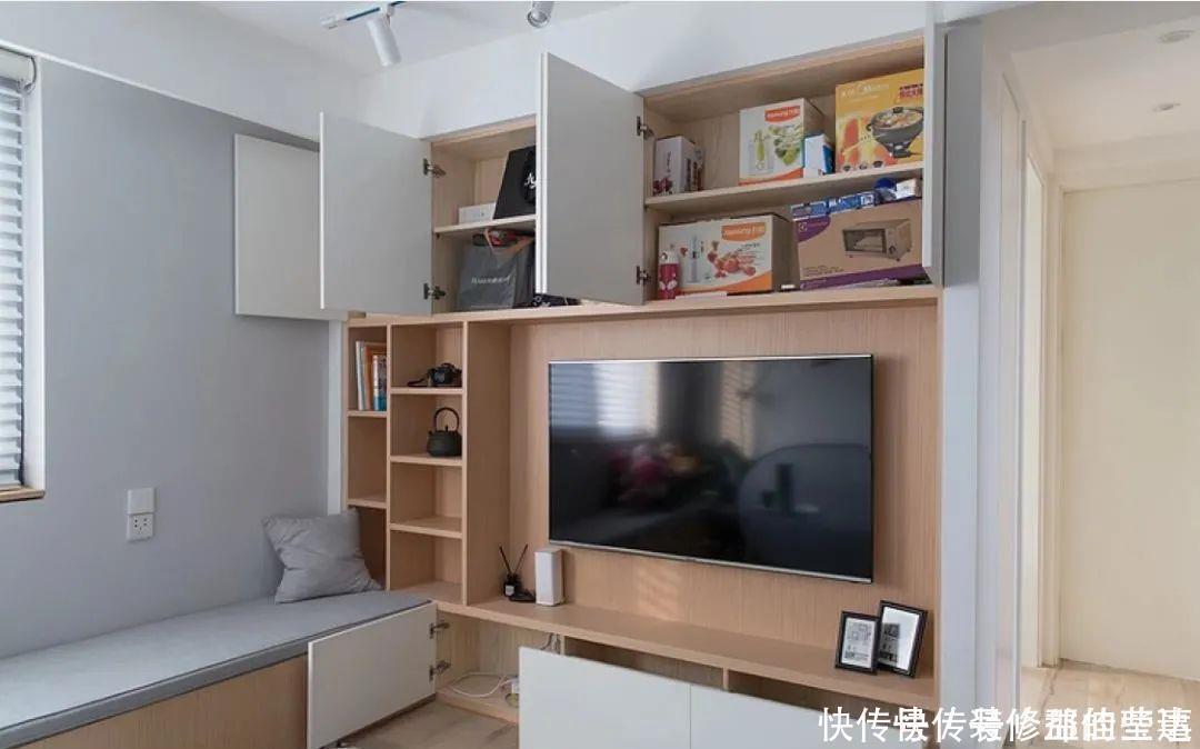 收纳|53㎡小户型装修成这样,谁还嫌弃?收纳做到极致,让人大呼过瘾!