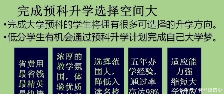 预科升学说明