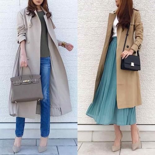 日本|旧衣新穿,看看日本博主的穿搭示范,知性优雅穿出气质美